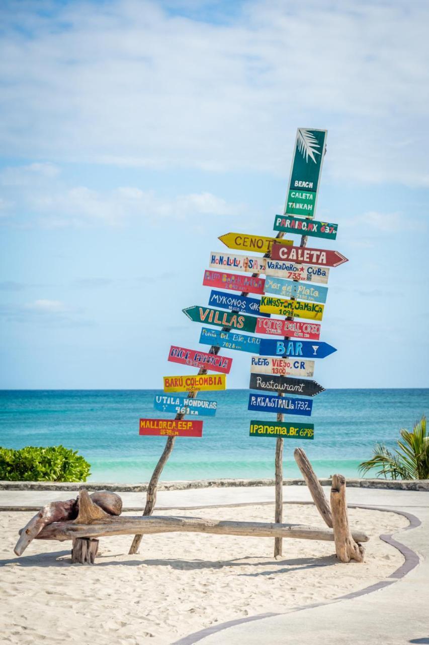 Caleta Tankah Hotell Tulum Exteriör bild