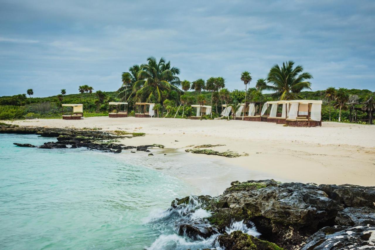 Caleta Tankah Hotell Tulum Exteriör bild